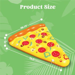 Giant Pizza Slice Pool Floaty Party Toys