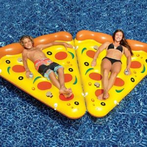 Giant Pizza Slice Pool Floaty Party Toys