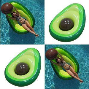 Avocado Inflatable Swimming Ring Pool Float