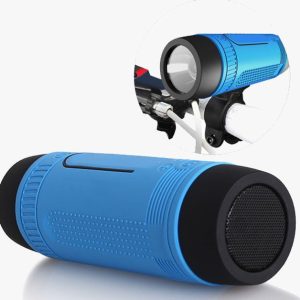 Waterproof Bluetooth Speaker For Bike With Led Light Take Your Favorite Music Everywhere