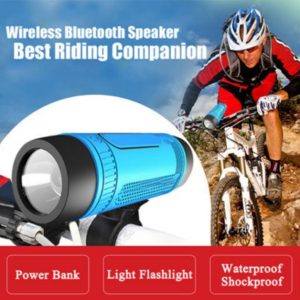 Waterproof Bluetooth Speaker For Bike With Led Light Take Your Favorite Music Everywhere