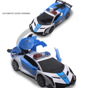 360 Rotating Light Up Police Car Toy