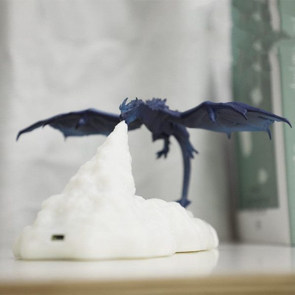 3D Fire Breathing Dragon Night Lamp