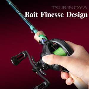 135G Ultra Light 6 1G Spool Bait Finesse Baitcasting Fishing Reel Dark Wolf 50S 7 1 1 4Kg Shallow