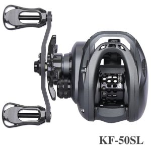 135G Ultra Light 6 1G Spool Bait Finesse Baitcasting Fishing Reel Dark Wolf 50S 7 1 1 4Kg Shallow