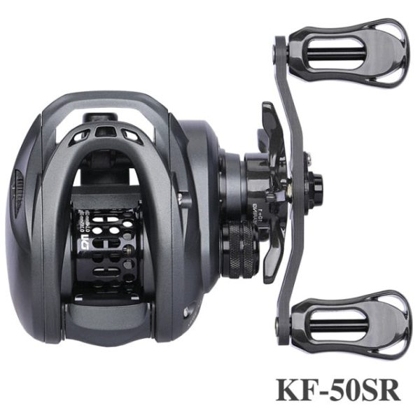 135G Ultra Light 6 1G Spool Bait Finesse Baitcasting Fishing Reel Dark Wolf 50S 7 1 1 4Kg Shallow