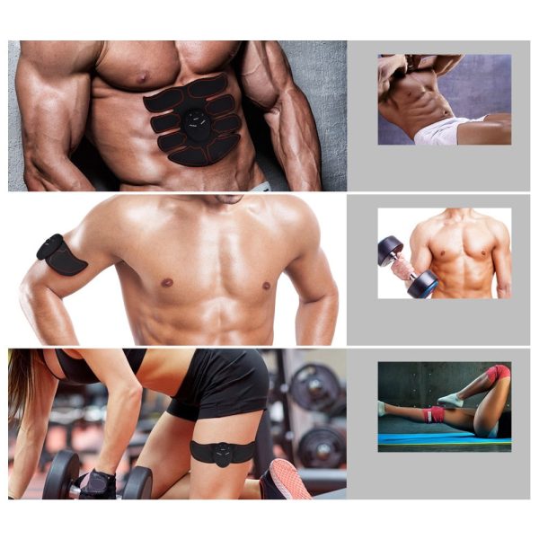 Upgraded 8 Pack Ems Abdominal Muscle Training Stimulator Device