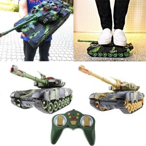 Super Rc Battle Military Tank