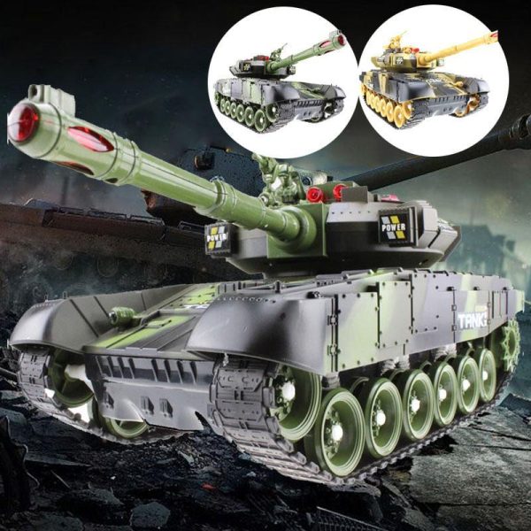 Super Rc Battle Military Tank