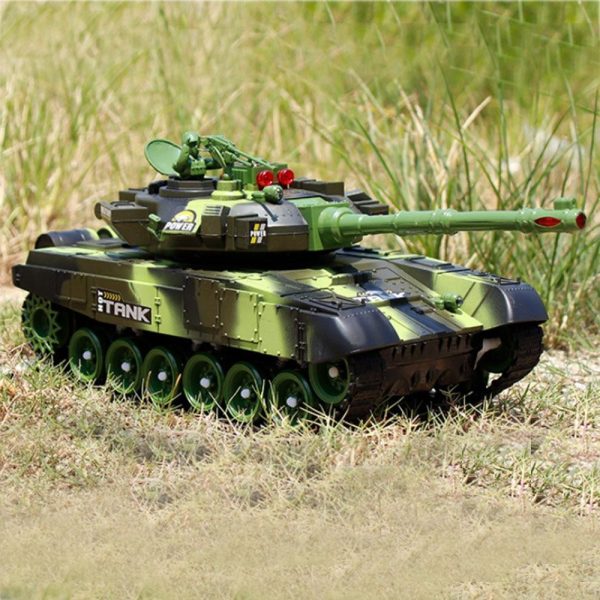 Super Rc Battle Military Tank