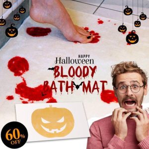 Bloody Color Changing Bath Mat