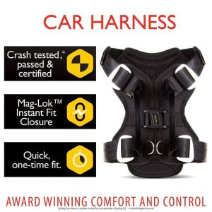 Travel Dog Car Harness Premium Vehicle Restraint Vest For Protection And Comfort