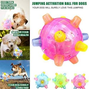 Jumping Activation Ball For Dogs Jump Ball Toys For Pet Color Random