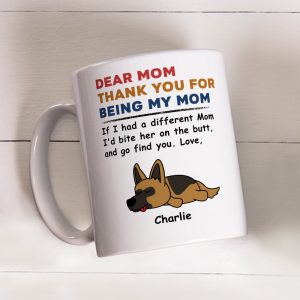 Bite Her Butt - Personalized Custom Coffee Mug