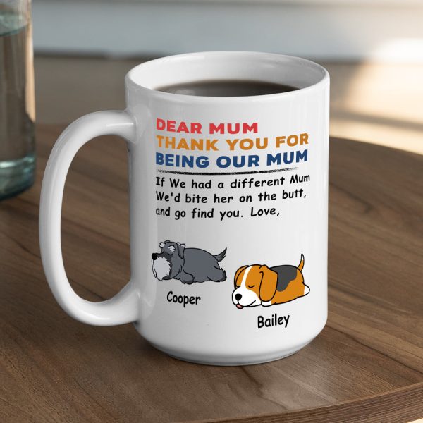 Bite Her Butt - Personalized Custom Coffee Mug