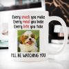 Every Snack You Make, Funny Custom Photo Coffee Mug, Personalized Gift For Dog Lovers