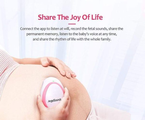 Angelsounds Portable Pocket Fetal Doppler