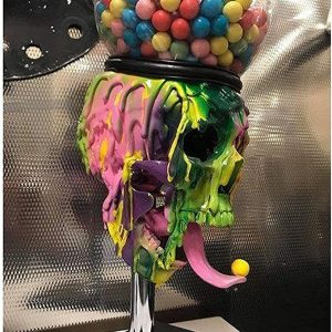 Skull Bubble Gum Machine