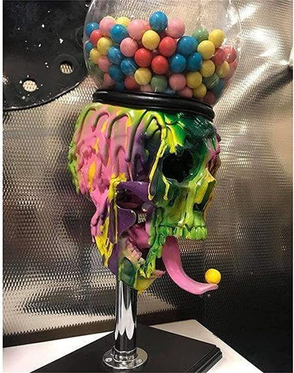 Skull Bubble Gum Machine