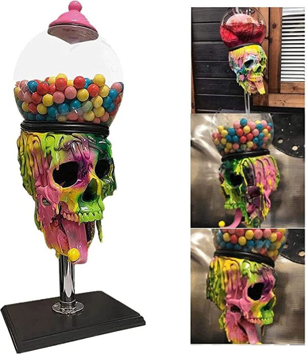 Skull Bubble Gum Machine