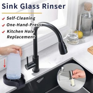 Glass Rinser For Sink Automatic Glass Washer For Kitchen And Bar