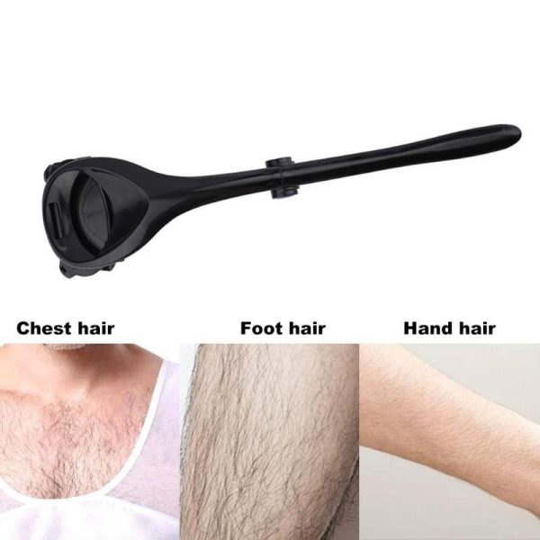 Two Headed Blade Back Hair Shaver