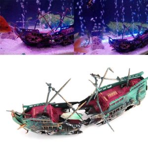 Large Shipwreck Aquarium Decoration