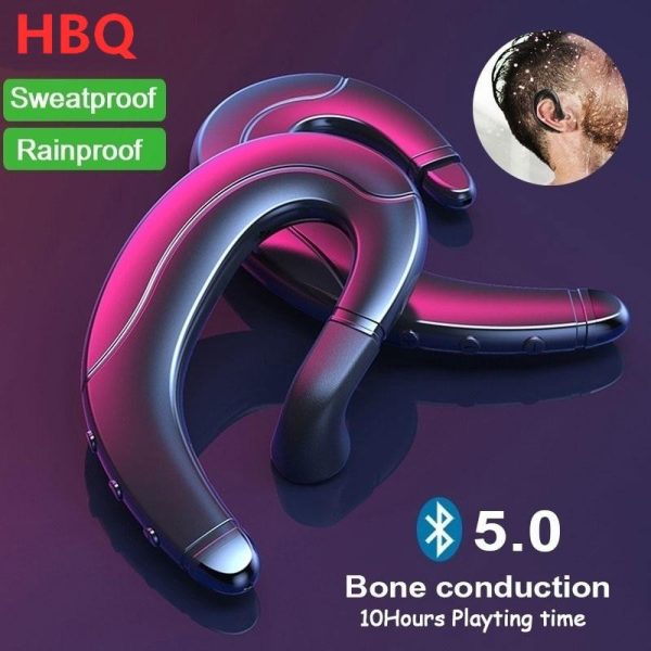 Wireless Bone Conduction Earphone Bluetooth 5 0 Headset