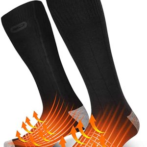 Rechargeable Heated Socks For Men And Women Electric Socks With 3 Settings