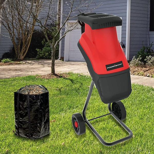 Heavy Duty Electric Wheeled Garden Tree Wood Chipper Shredder