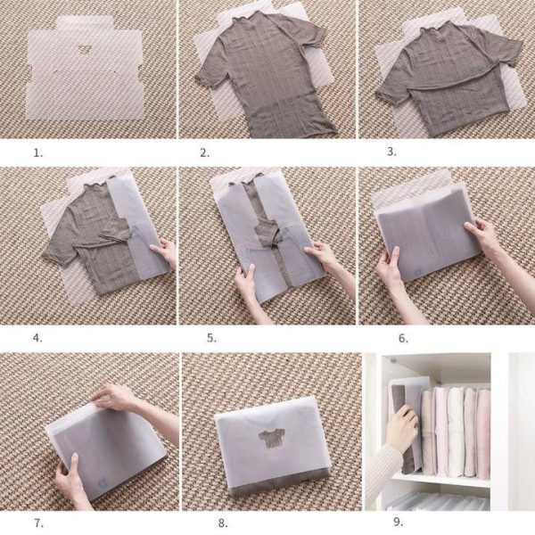 Storage Anti-Wrinkle Folding Clothes Board