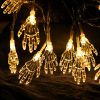 Starbones Solar Led Halloween Skeleton Hand Lamp String