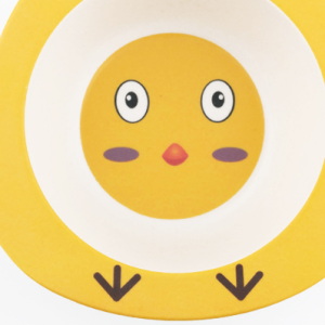 Animal Cartoon Bamboo Fiber Children Baby Plate