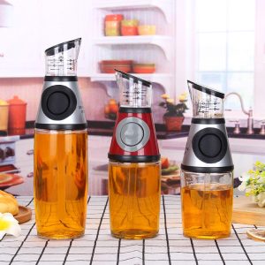 500Ml Measurable Glass Bottle Oil Bottle Soy Bottle Kitchenware