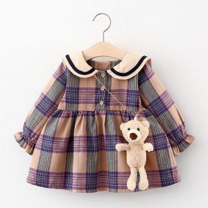 Baby Girl Spring And Autumn Long Sleeve Dress