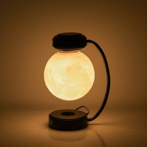 3D Led Moon Night Light Wireless Magnetic Levitating Rotating Floating Ball Lamp