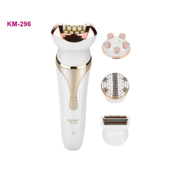 4-In-1 Rechargeable Electric Epilator Multi-Function Epilator Lady Hair Removal Massager Set