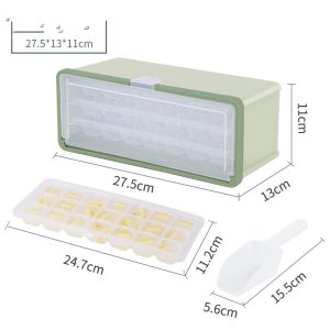 Drawer Type Plastic Ice Cube Mold With Lid And Bin