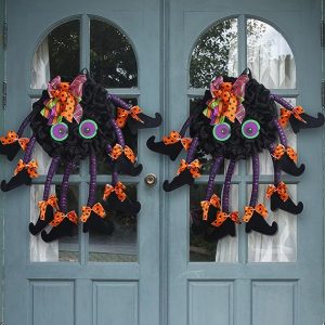 Spiri Halloween Multi-Legged Witch Wreath