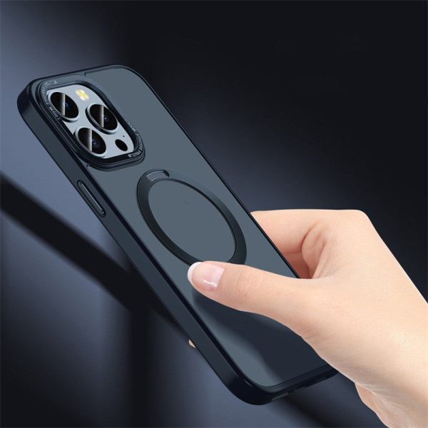 Aluminum Alloy Bracket Magnetic Phone Case