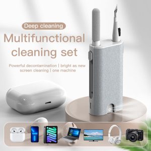 5 In 1 Screen Cleaner Kit Camera Phone Tablet Laptop Screen Cleaning Earphone Cleaning Brush Pen