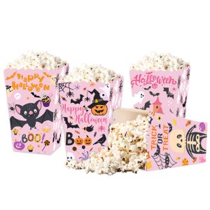 Creepop 4Pc Halloween Popcorn Boxes