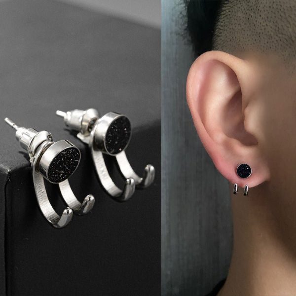 925 Men'S Trend Earrings