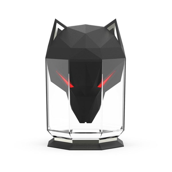 Desktop 3D Wolf Humidifier Colorful Lights Large Capacity Hydration