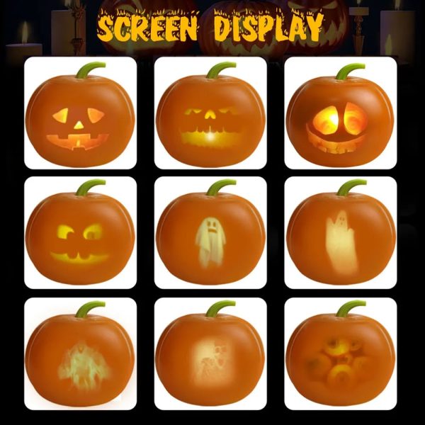 Lampkin Halloween Pumpkin Projection Lamp