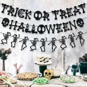 Greetreat Set Of 3 Happy Halloween Trick Or Treat Banners