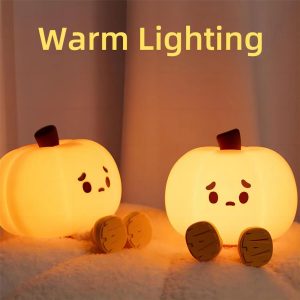 Lambrite Halloween Pumpkin Night Light | 1 1 (2Pcs)