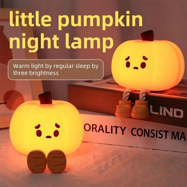 Lambrite Halloween Pumpkin Night Light | 1 1 (2Pcs)