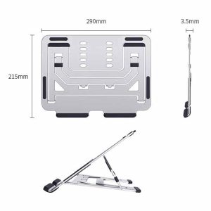 Adjustable Aluminum Laptop Multi-Angle Desk Laptop Holder Cooling Bracket Riser