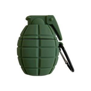 Airpod Case Protective Case Cartoon Grenade Silicone